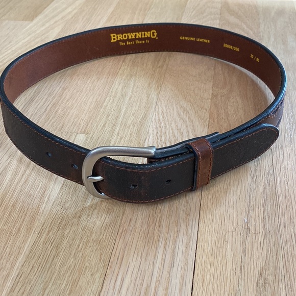 Browning Accessories Browning Genuine Leather Belt Size 32 Poshmark